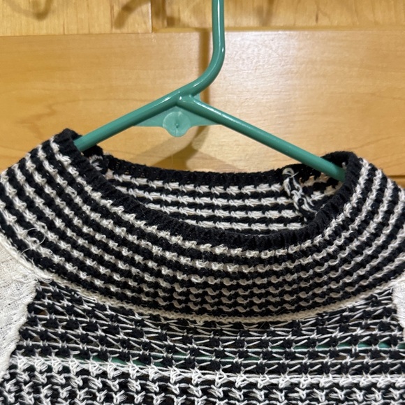 Free People Blue and white long sleeve top size XS - Picture 3 of 16